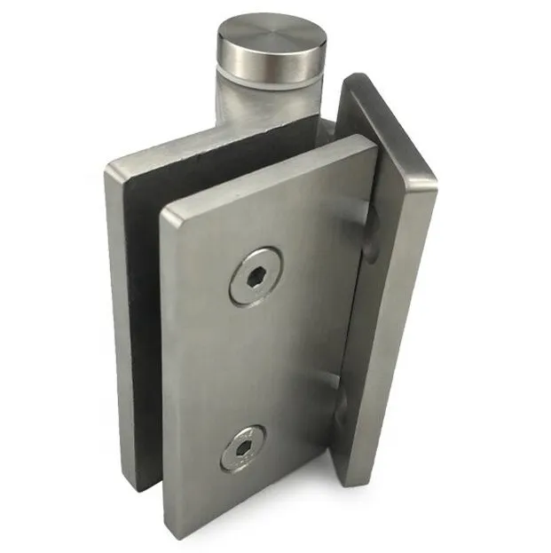 Glas til væg selvlukkende hængsel